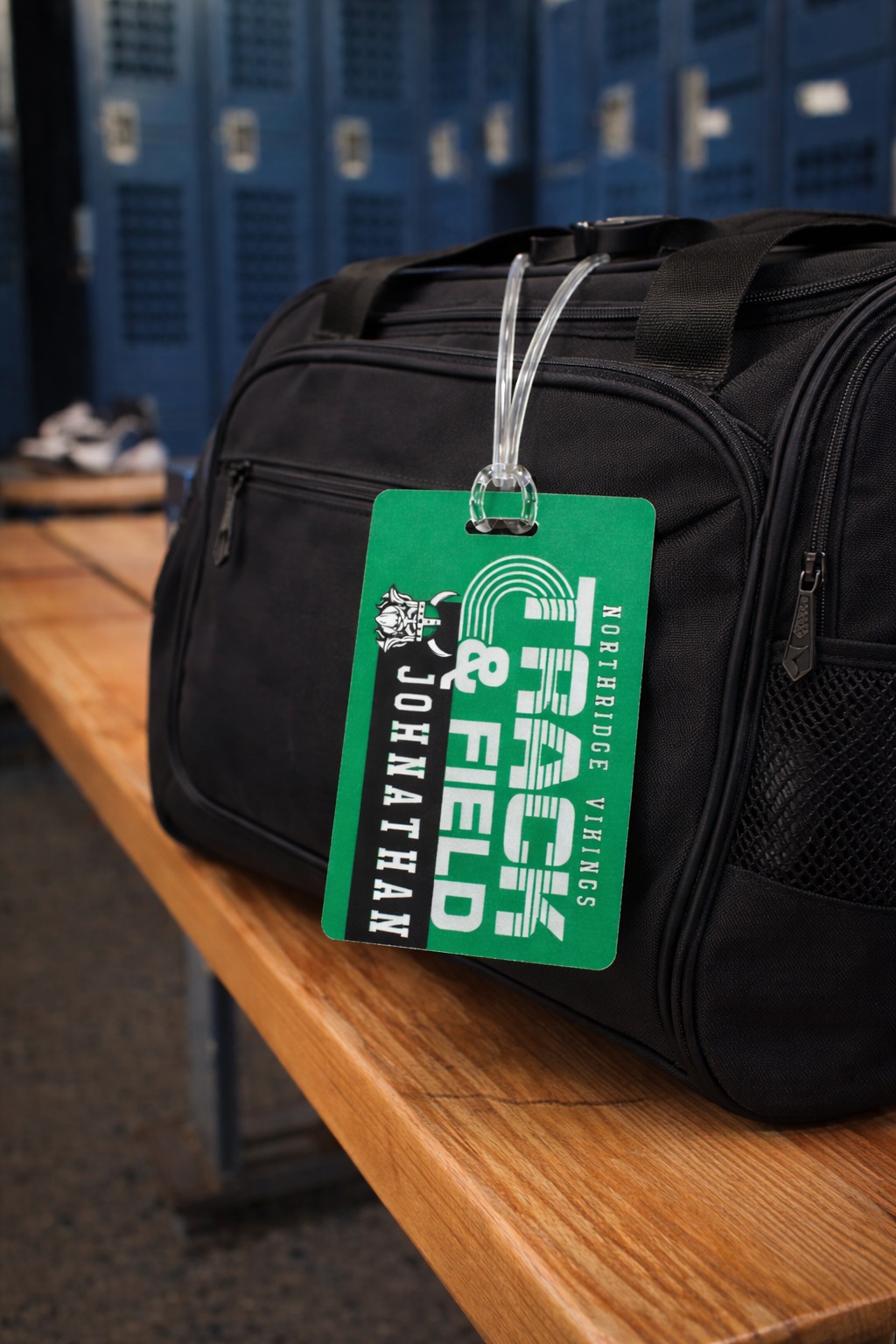 Northridge Track & Field Bag Tag