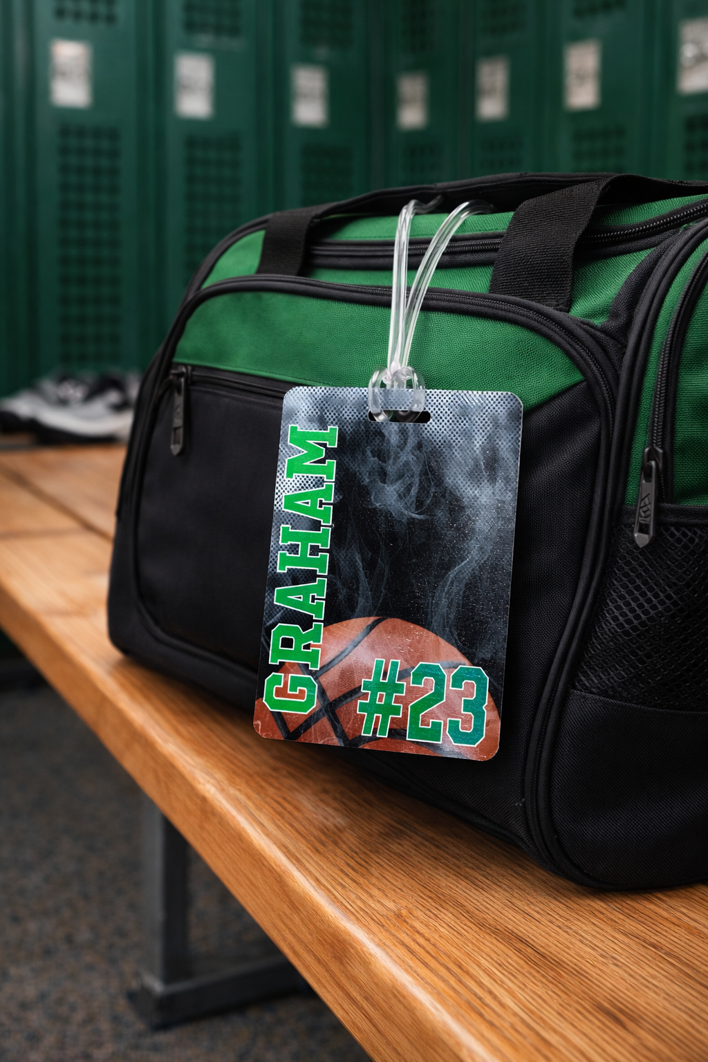 Northridge Basketball Bag Tag
