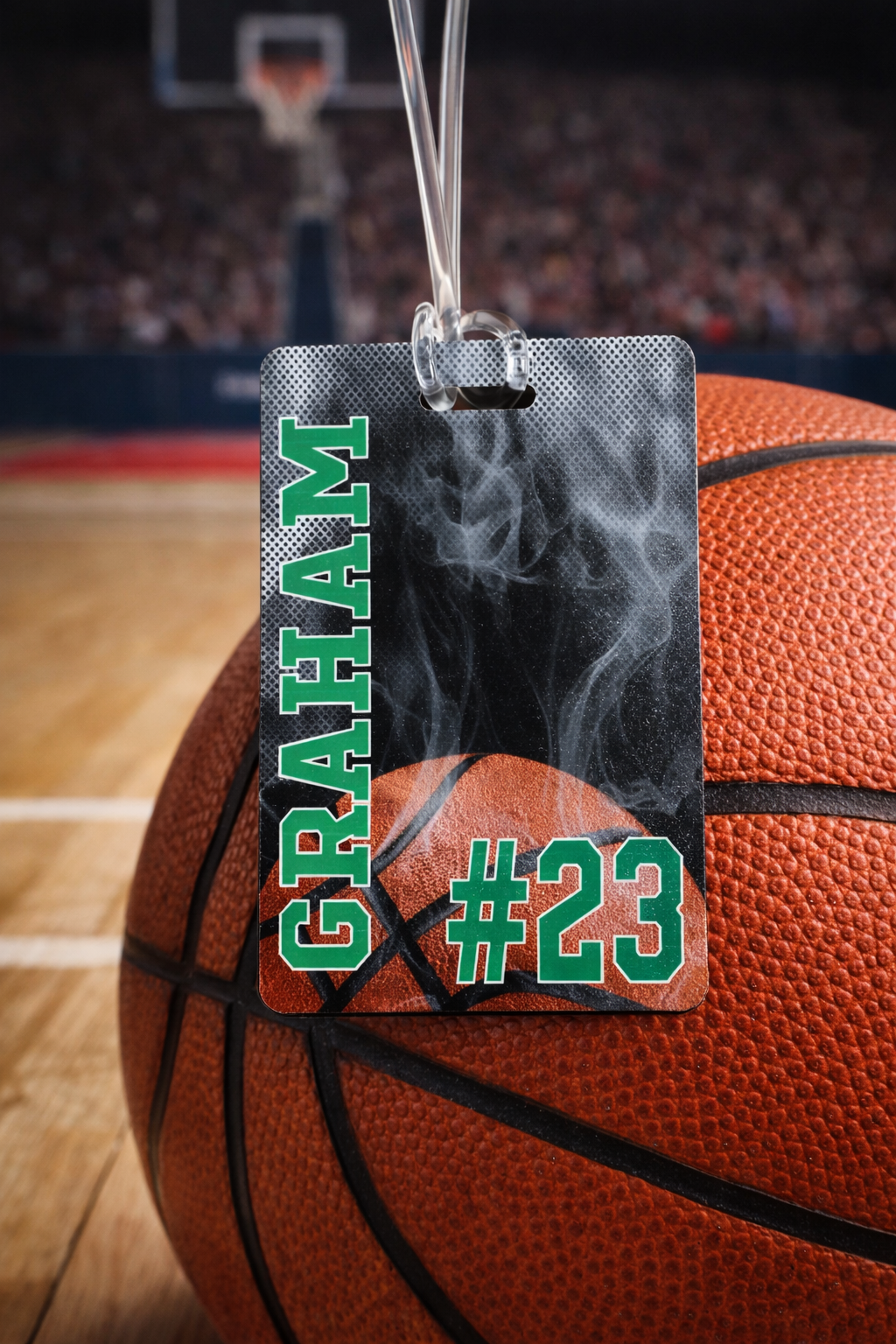 Northridge Basketball Bag Tag