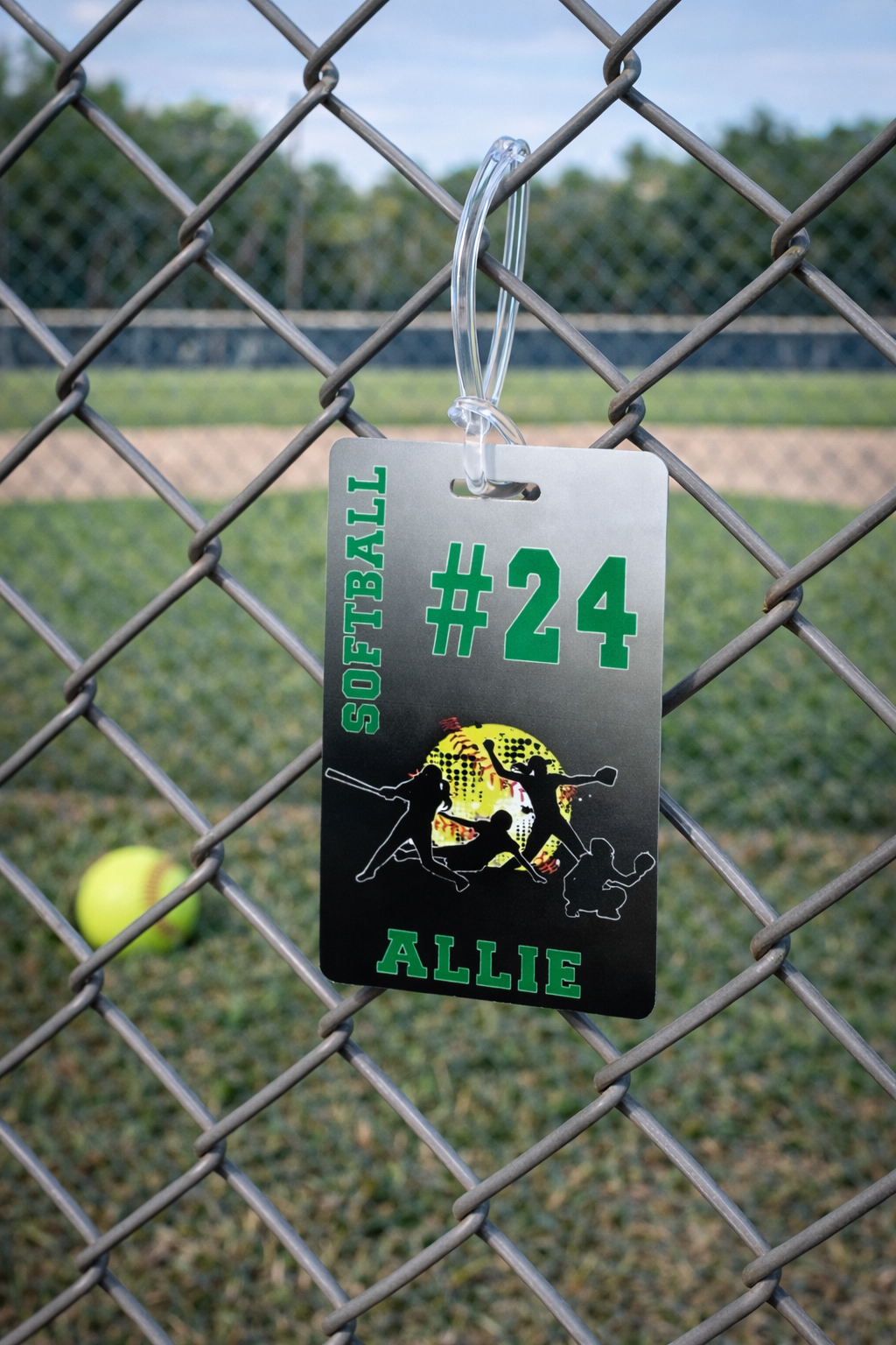 Northridge Softball Bag Tag 2
