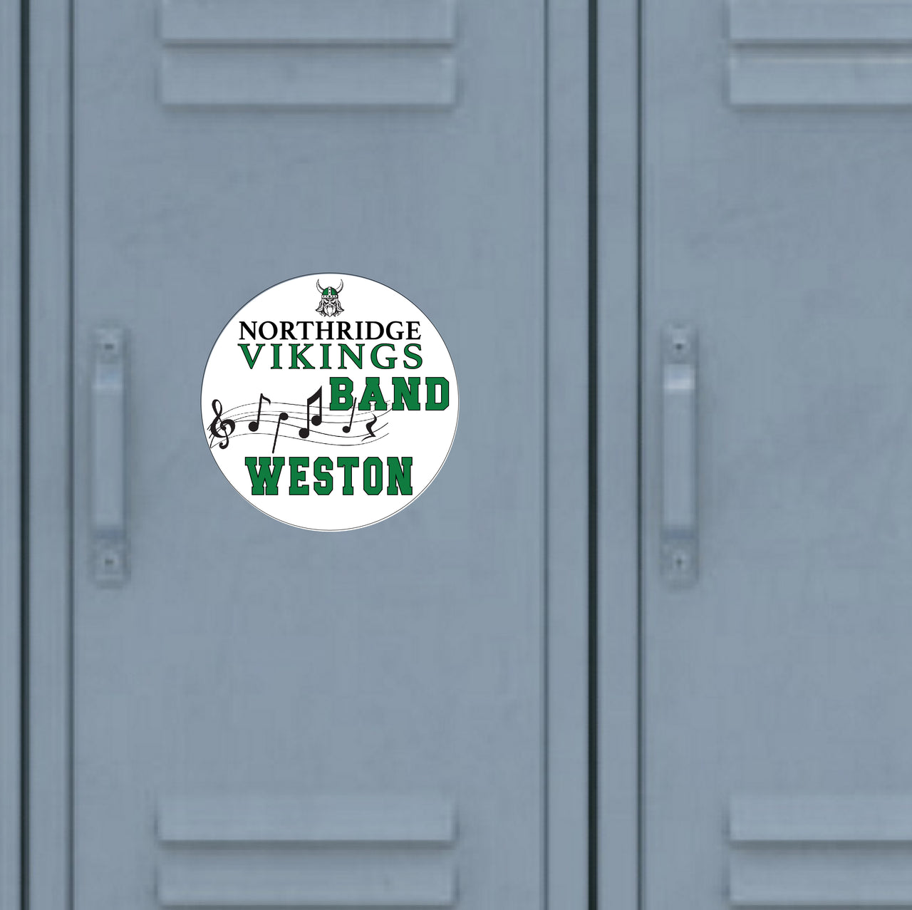 Northridge Band Locker/Fridge Magnet 002