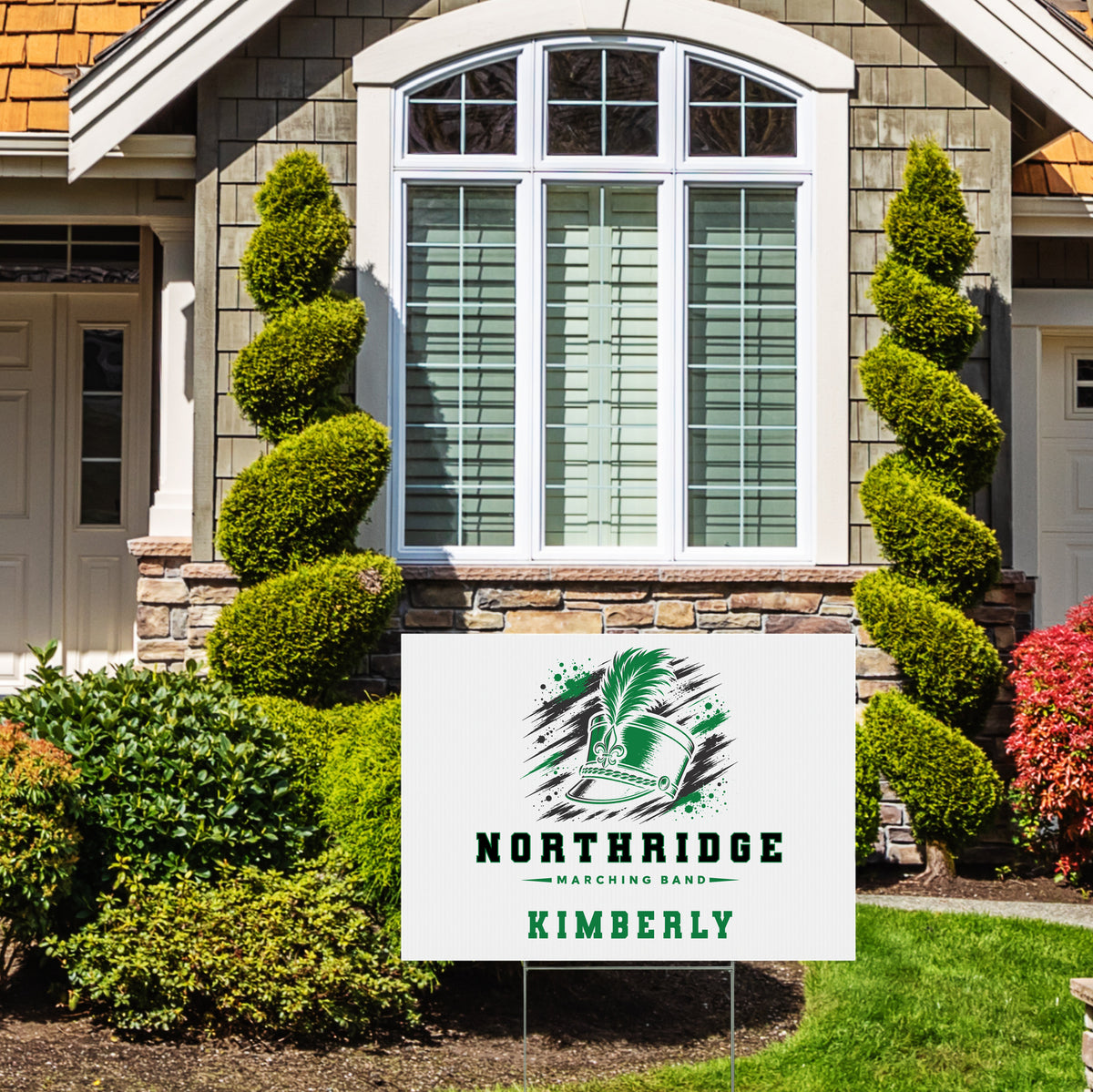 Northridge Band/Marching Band Yard Sign 24x18