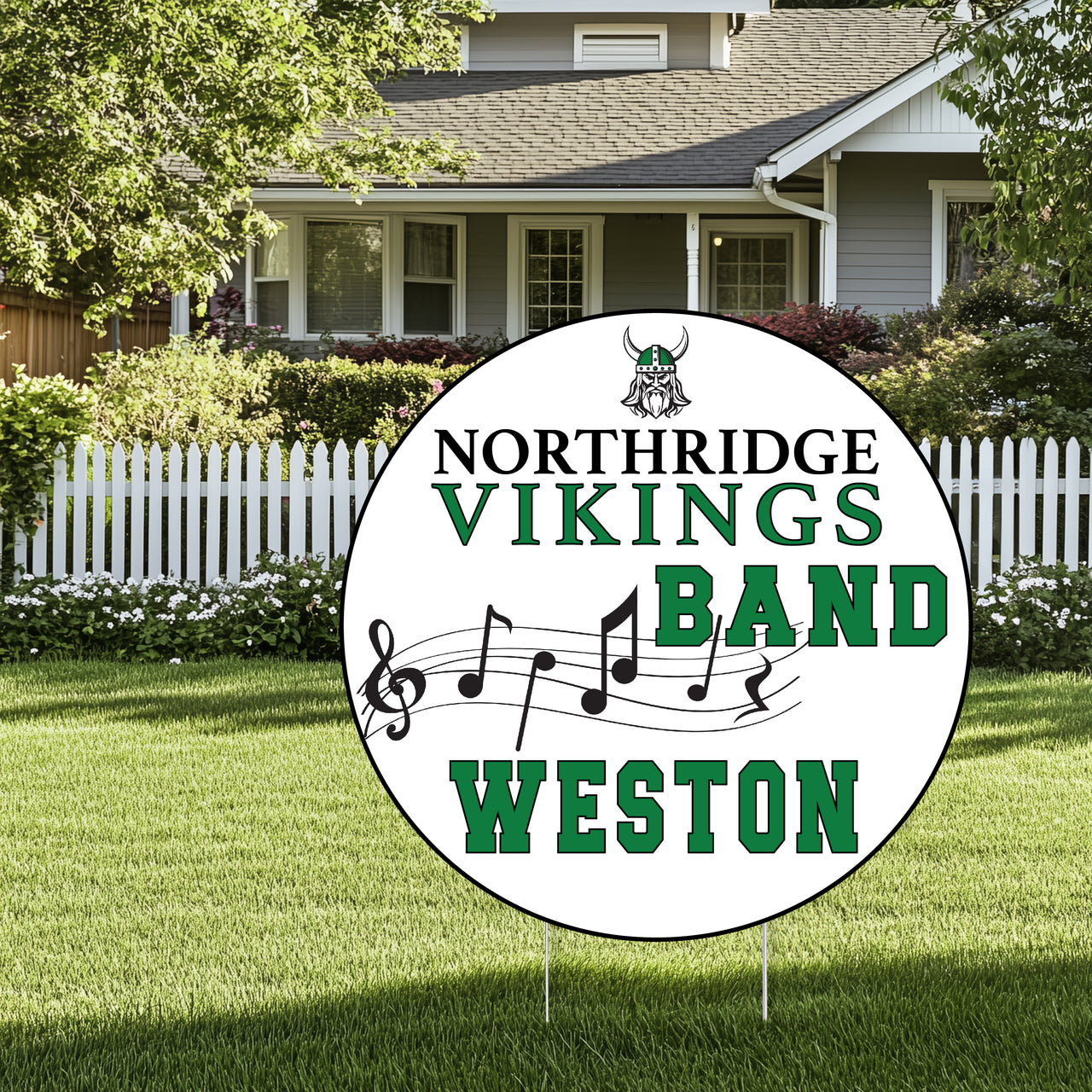 Northridge Band Yard Sign 002