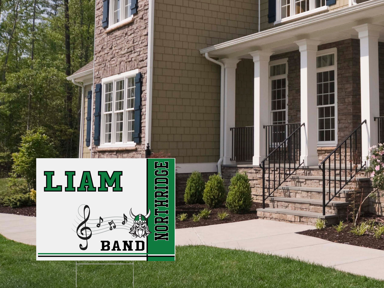 Northridge Band Yard Sign 24x18 004 003