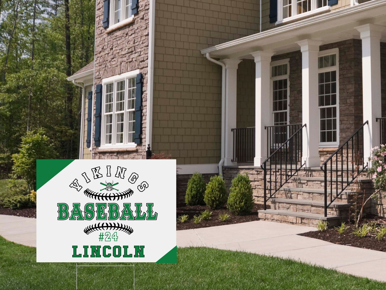 Northridge Baseball Yard Sign 24x18 003