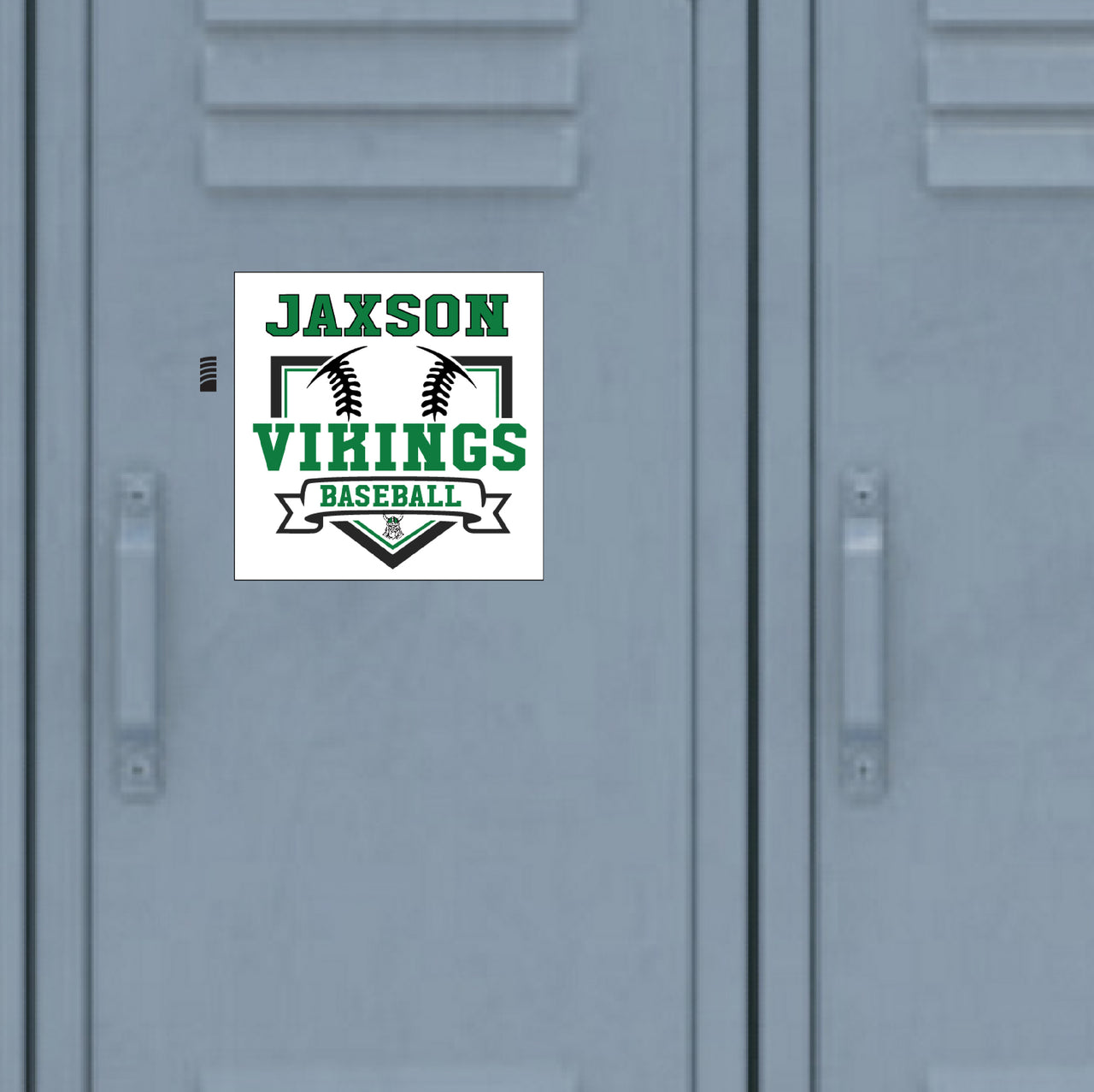 Northridge Baseball Locker/Fridge Magnet 002