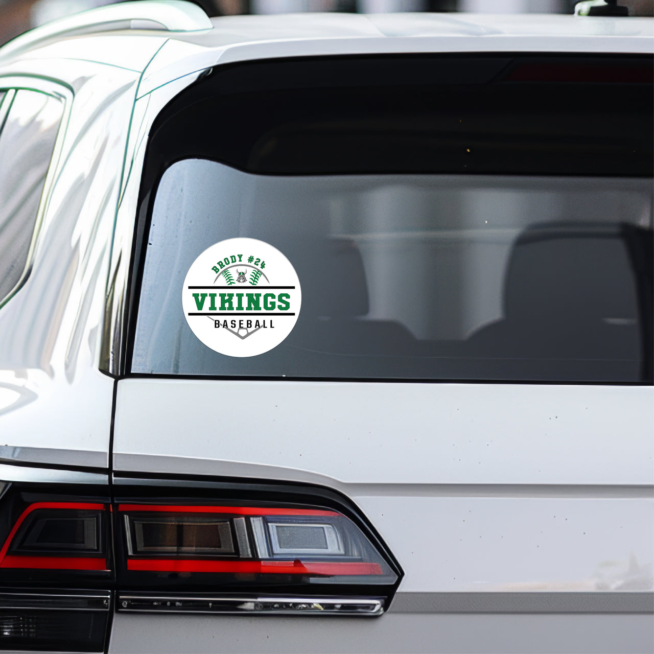 Northridge Baseball Car Decal 004