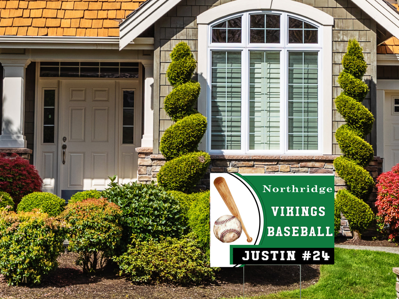 Northridge Baseball Yard Sign 24x18 001