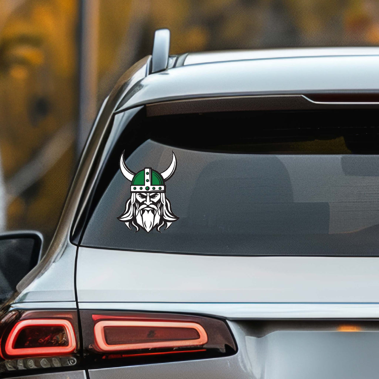 Northridge Viking Logo Car Decal