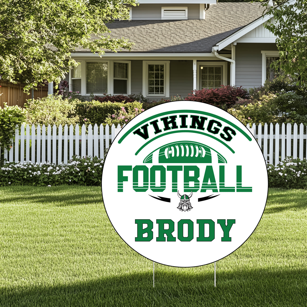 Northridge Football Yard Sign 002