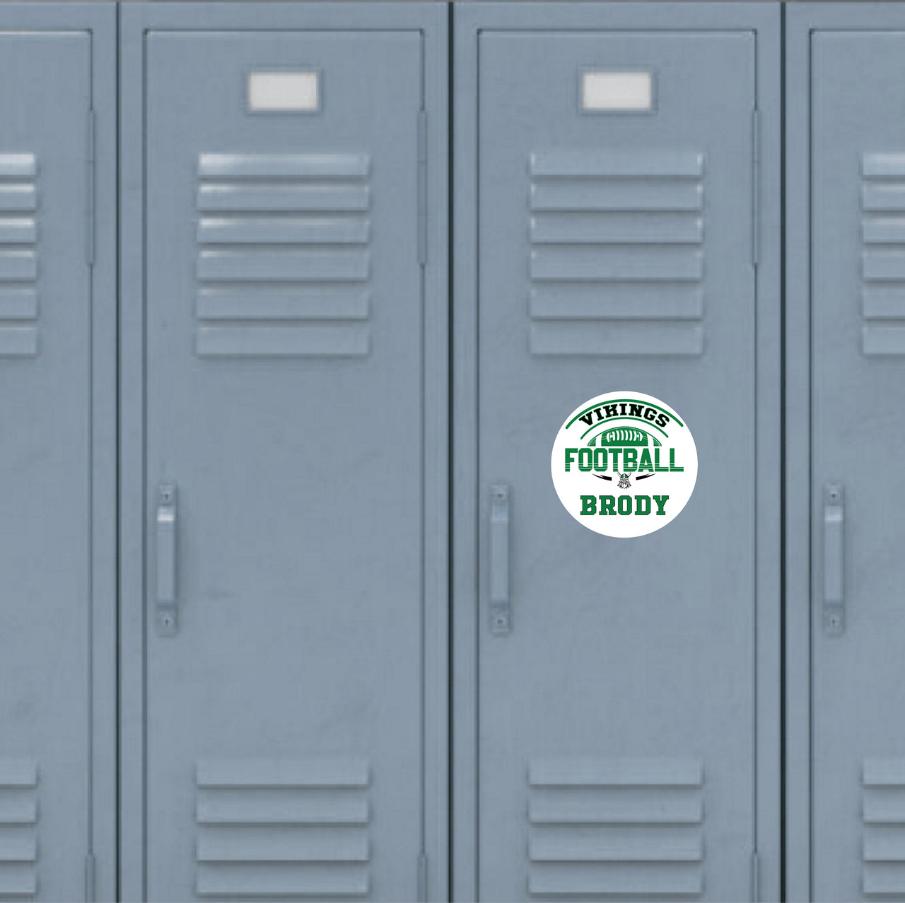 Northridge Football Locker/Fridge Magnet