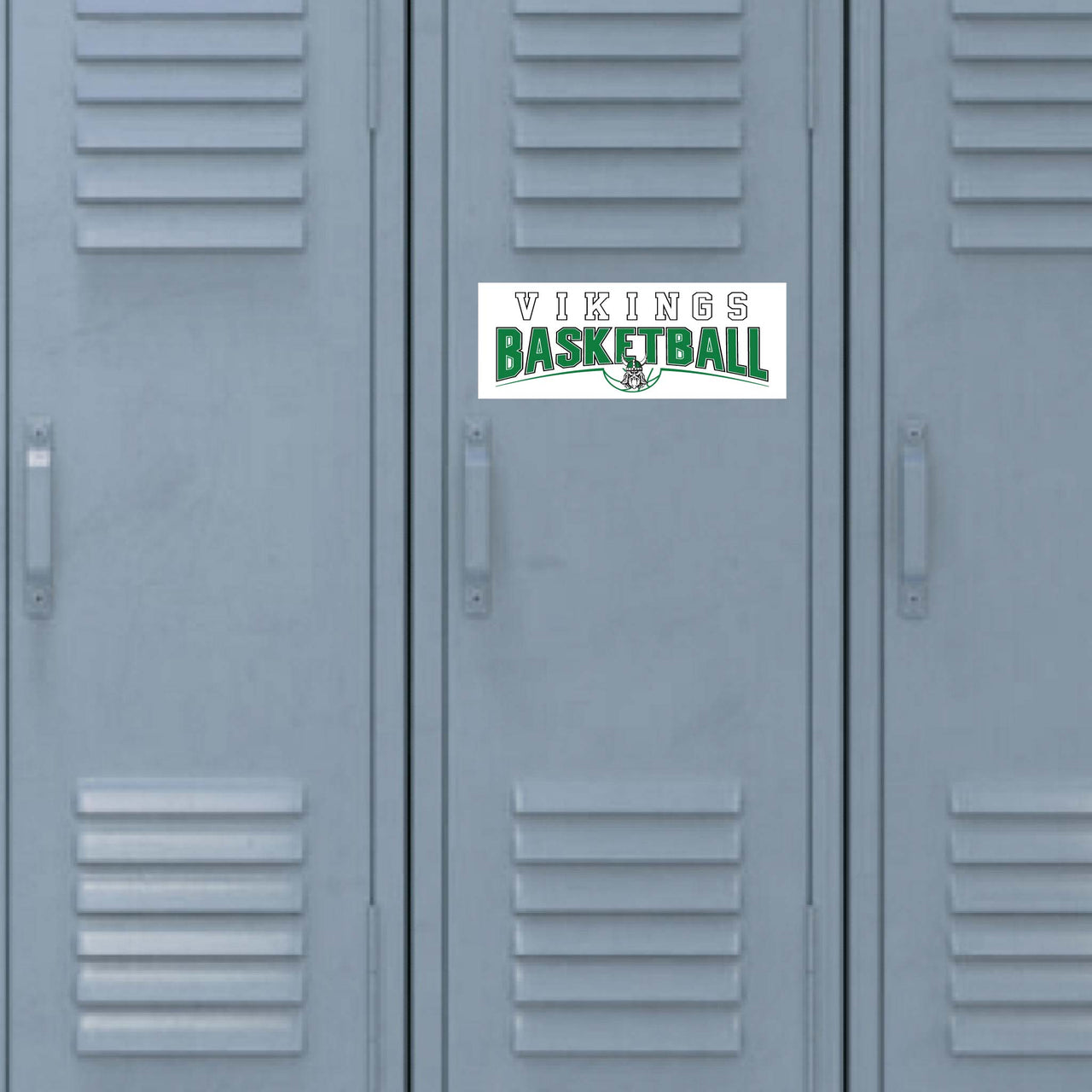 Northridge Basketball Viking Rectangle Locker/Fridge Magnet