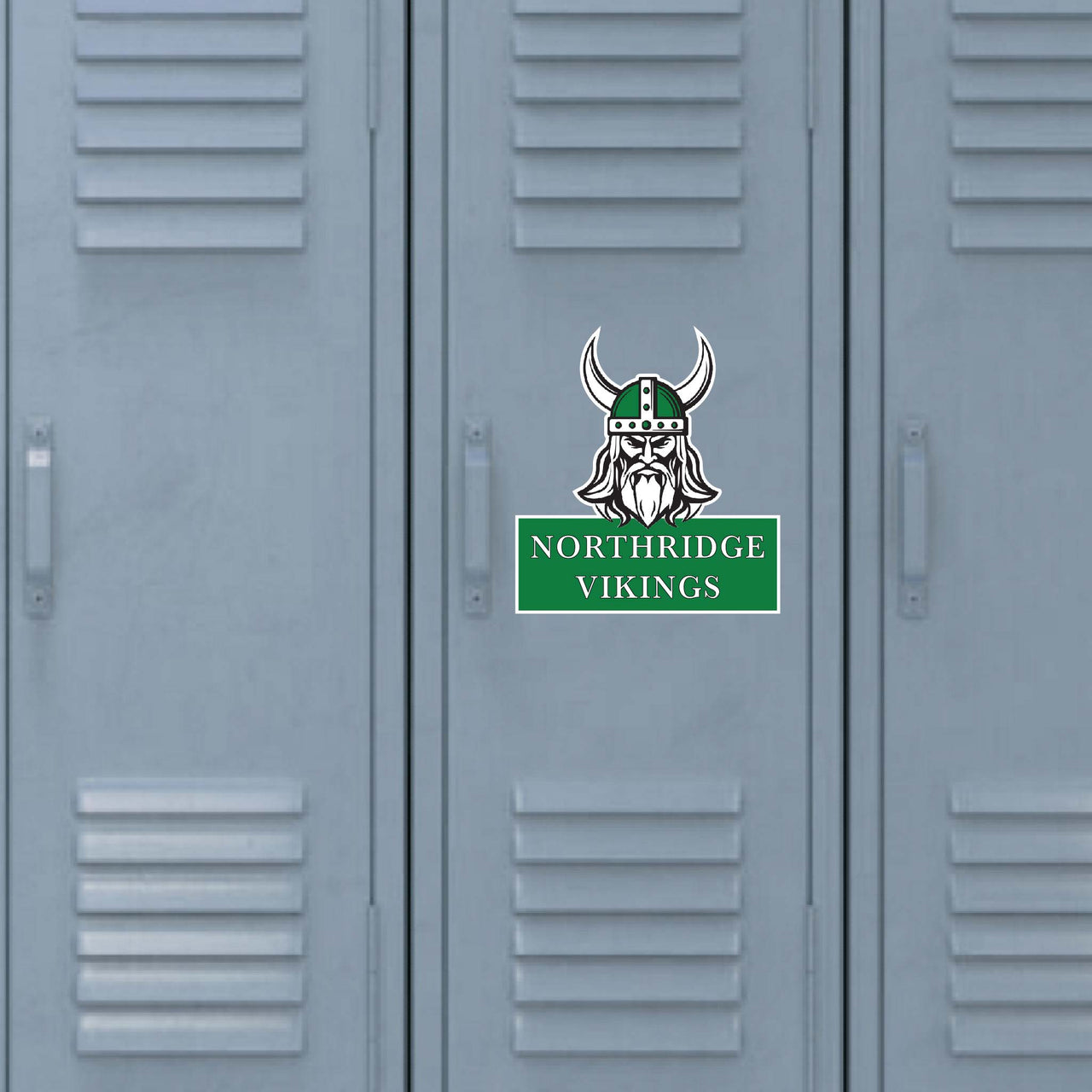 Northridge Viking Locker/Fridge Magnet