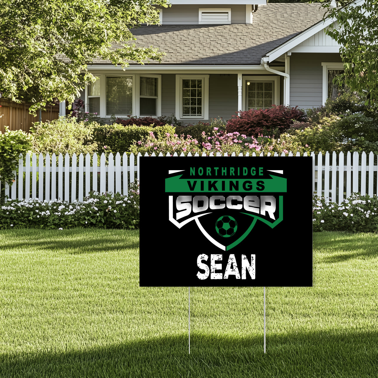 Northridge Soccer Yard Sign 24x18