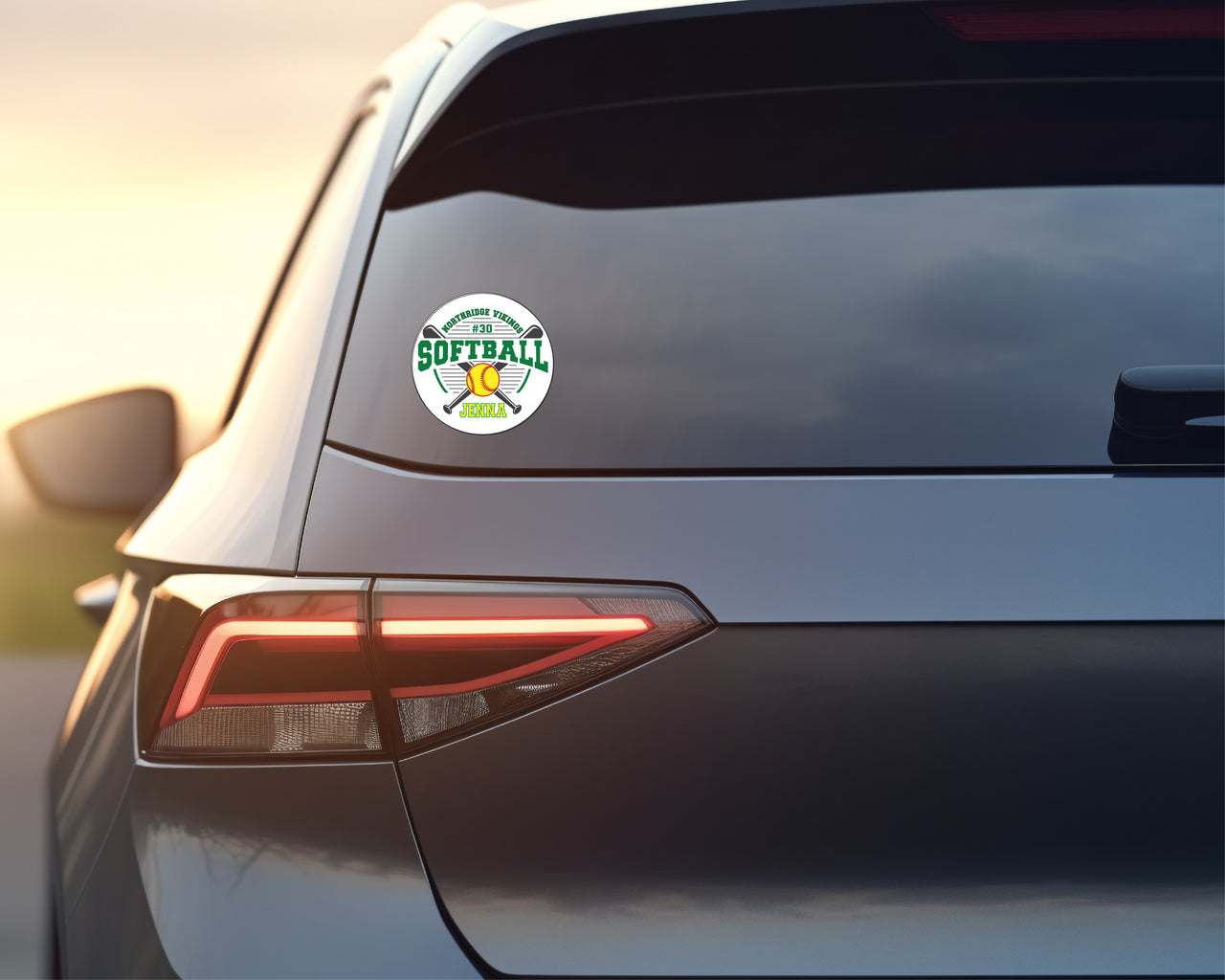 Northridge Softball Car Decal 002