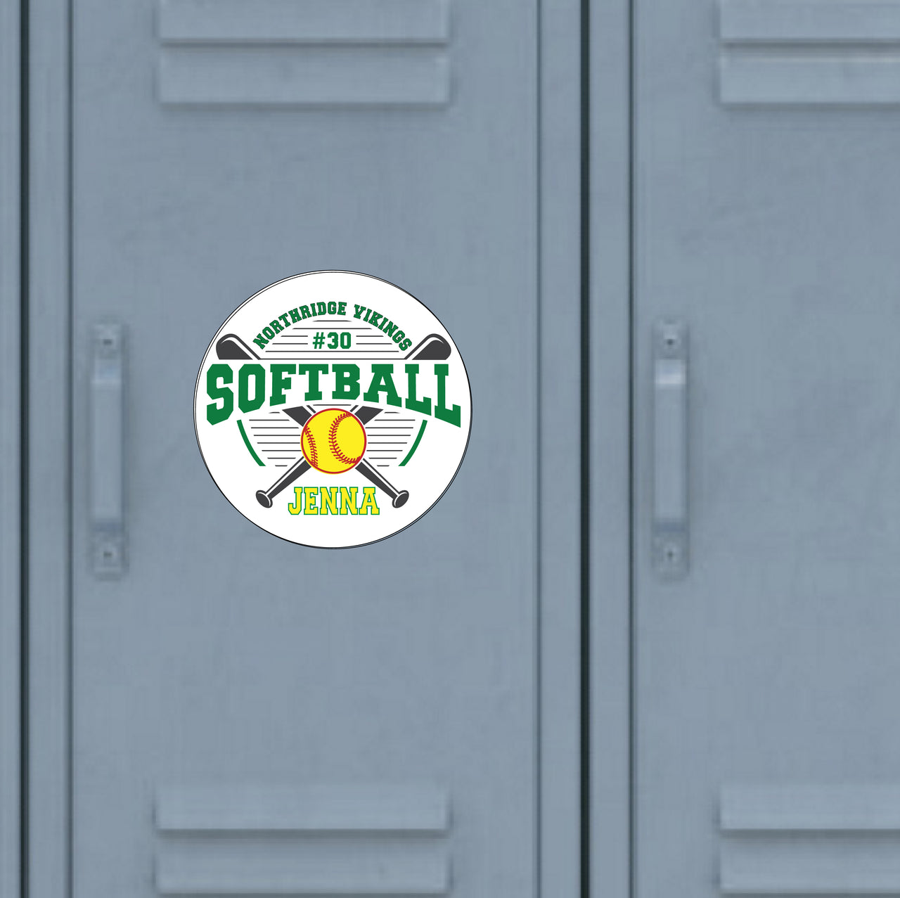 Northridge Softball Locker/Fridge Magnet 002