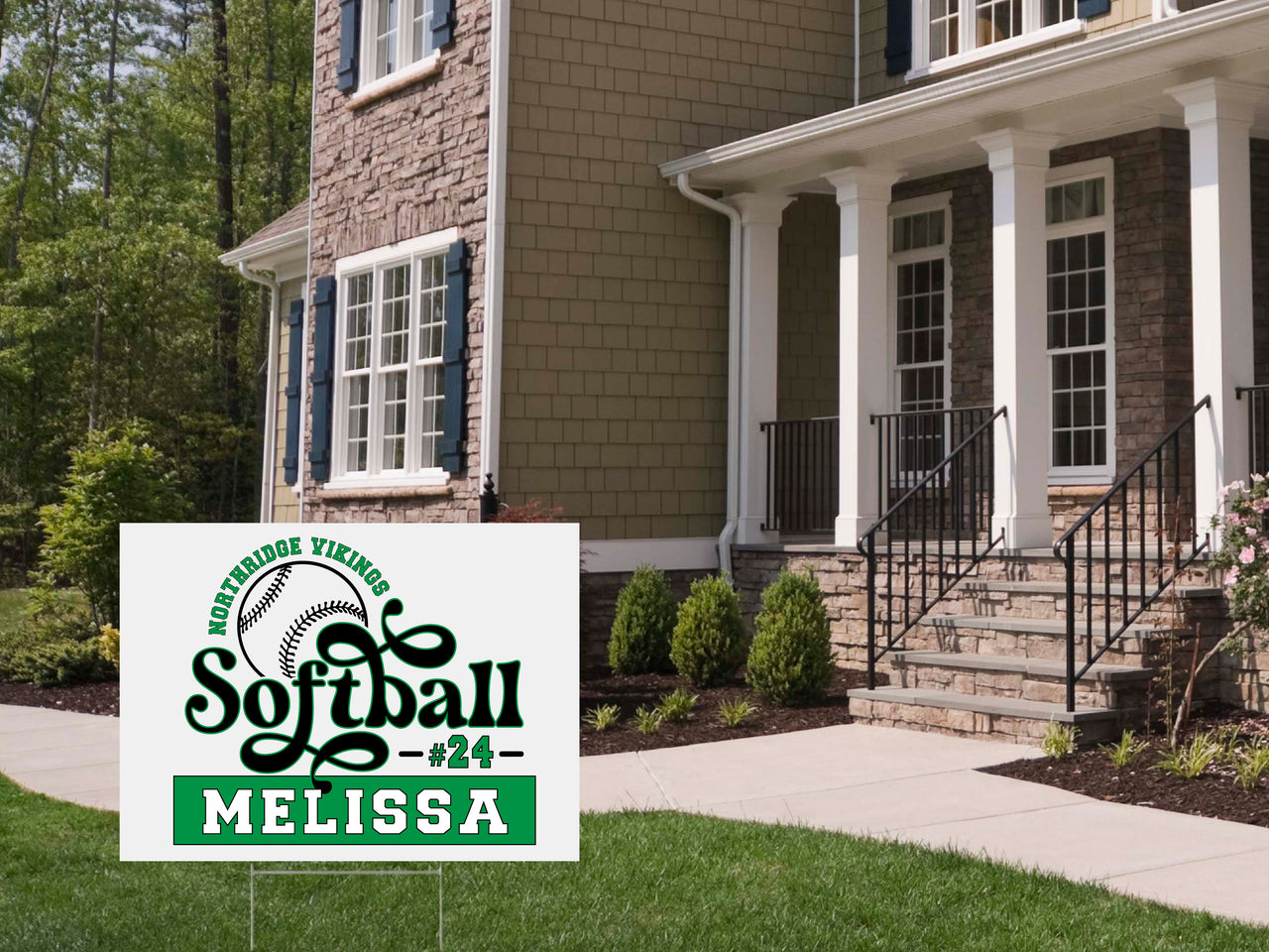 Northridge Softball Yard Sign 24x18 003