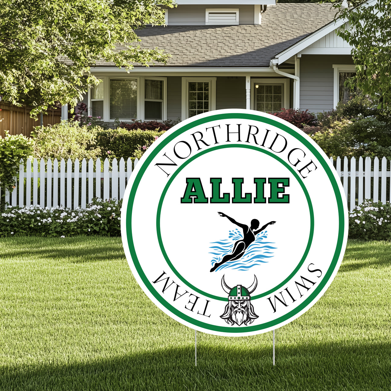 Northridge Swim Yard Sign 002