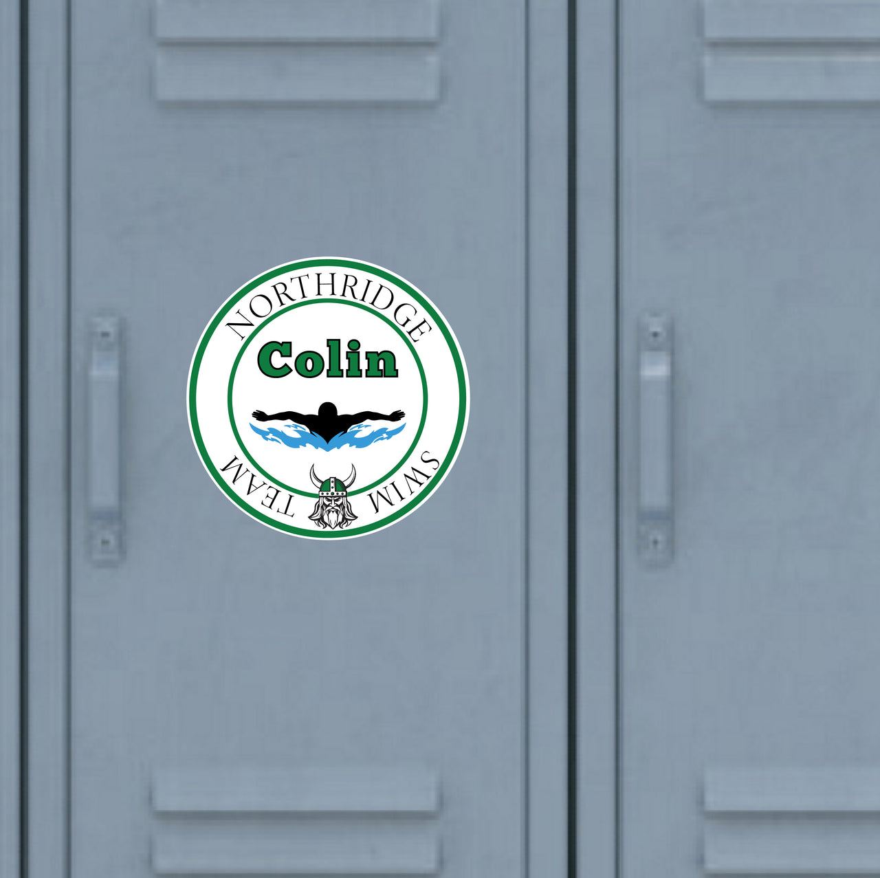 Northridge Swim Locker/Fridge Magnet 002a
