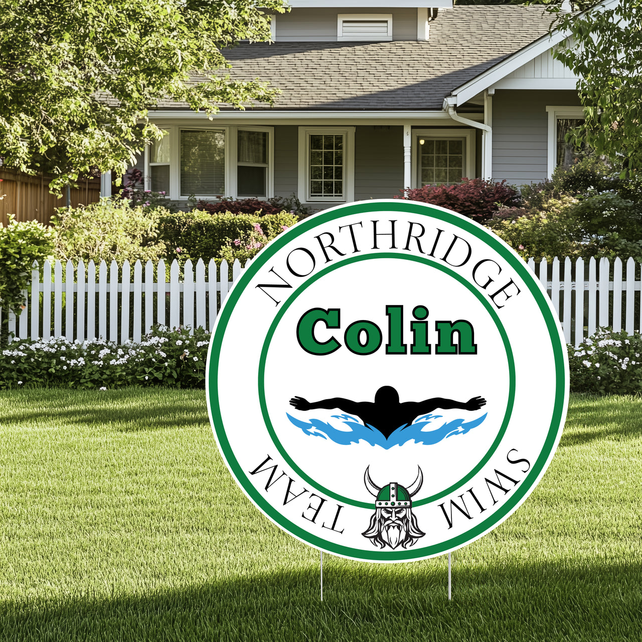Northridge Swim Yard Sign 002