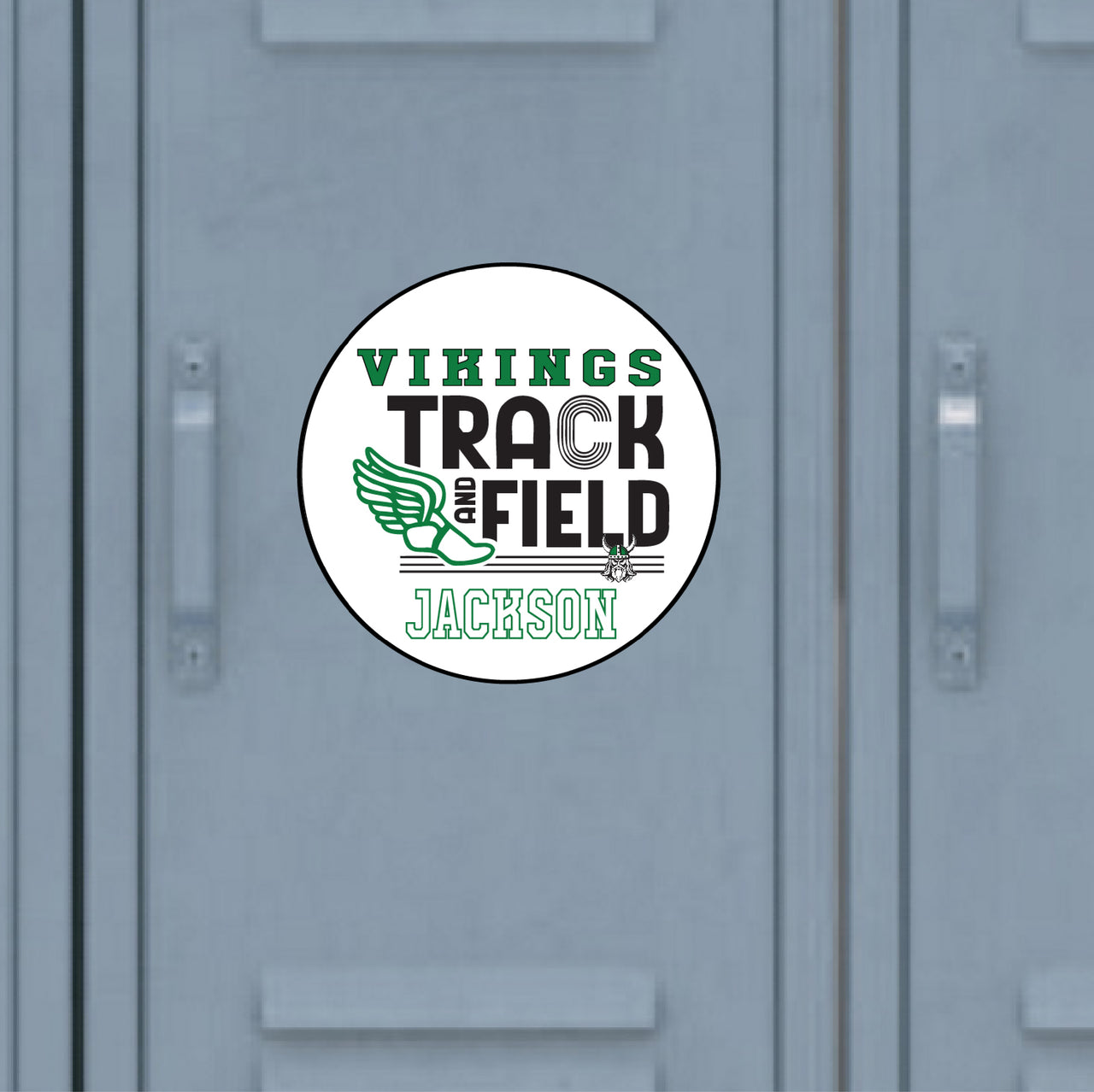 Northridge Track & Field Fridge/Locker Magnet 002