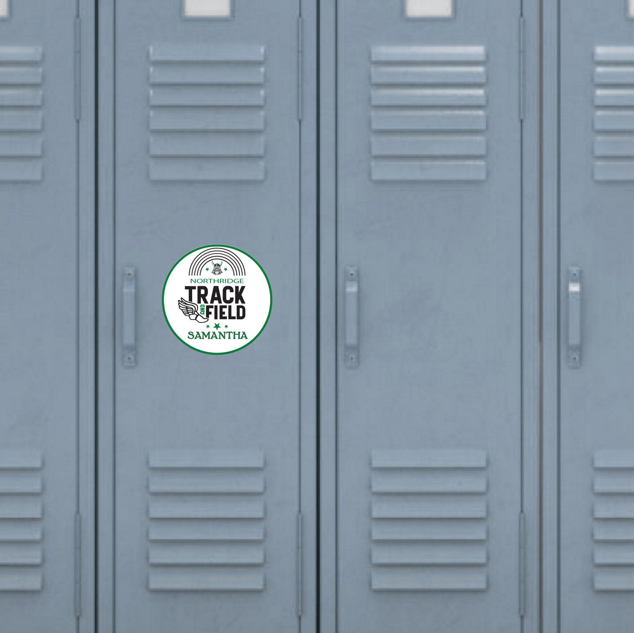 Northridge Track & Field Locker/Fridge Magnet