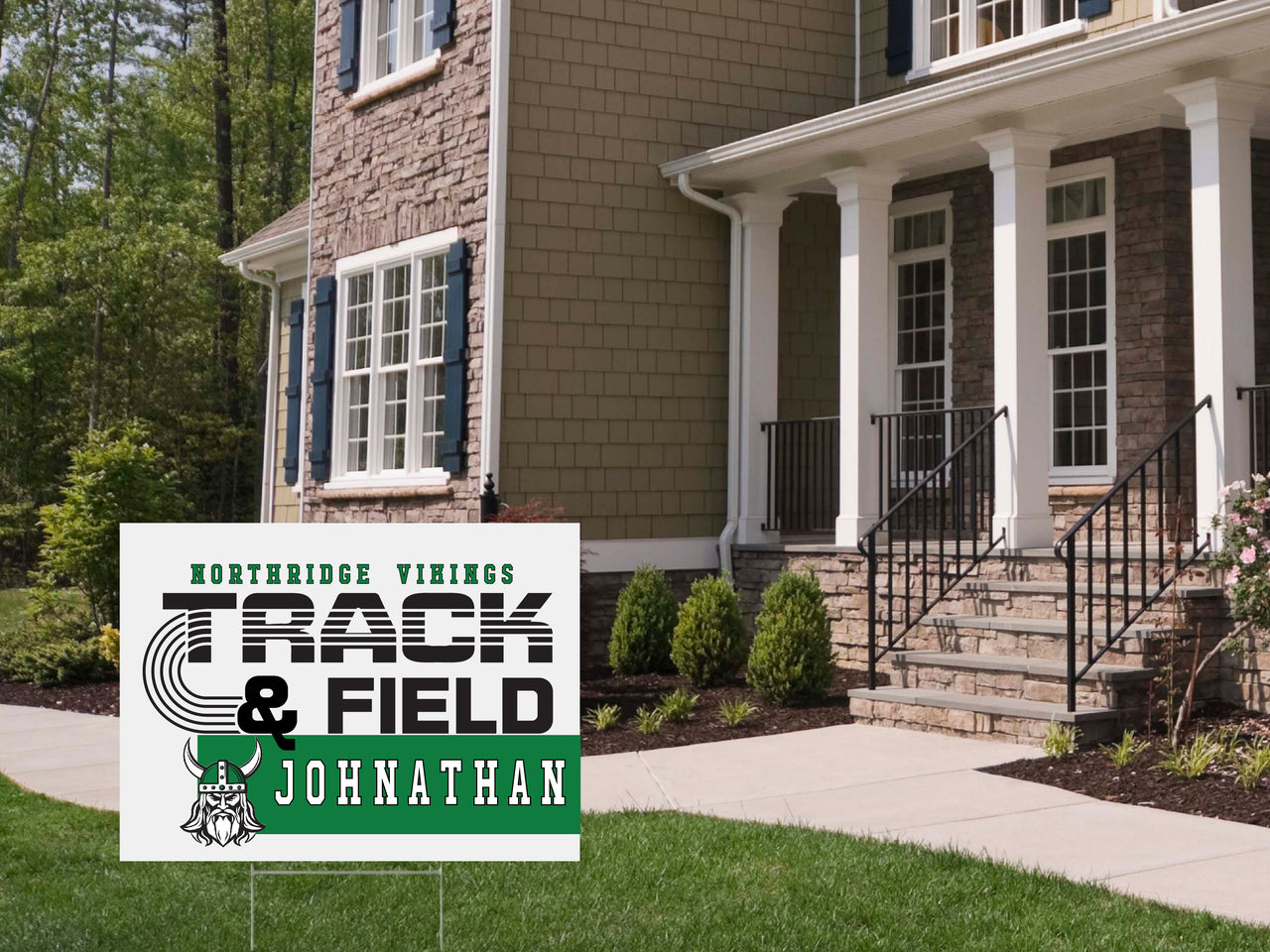 Northridge Track & Field Yard Sign 24x18