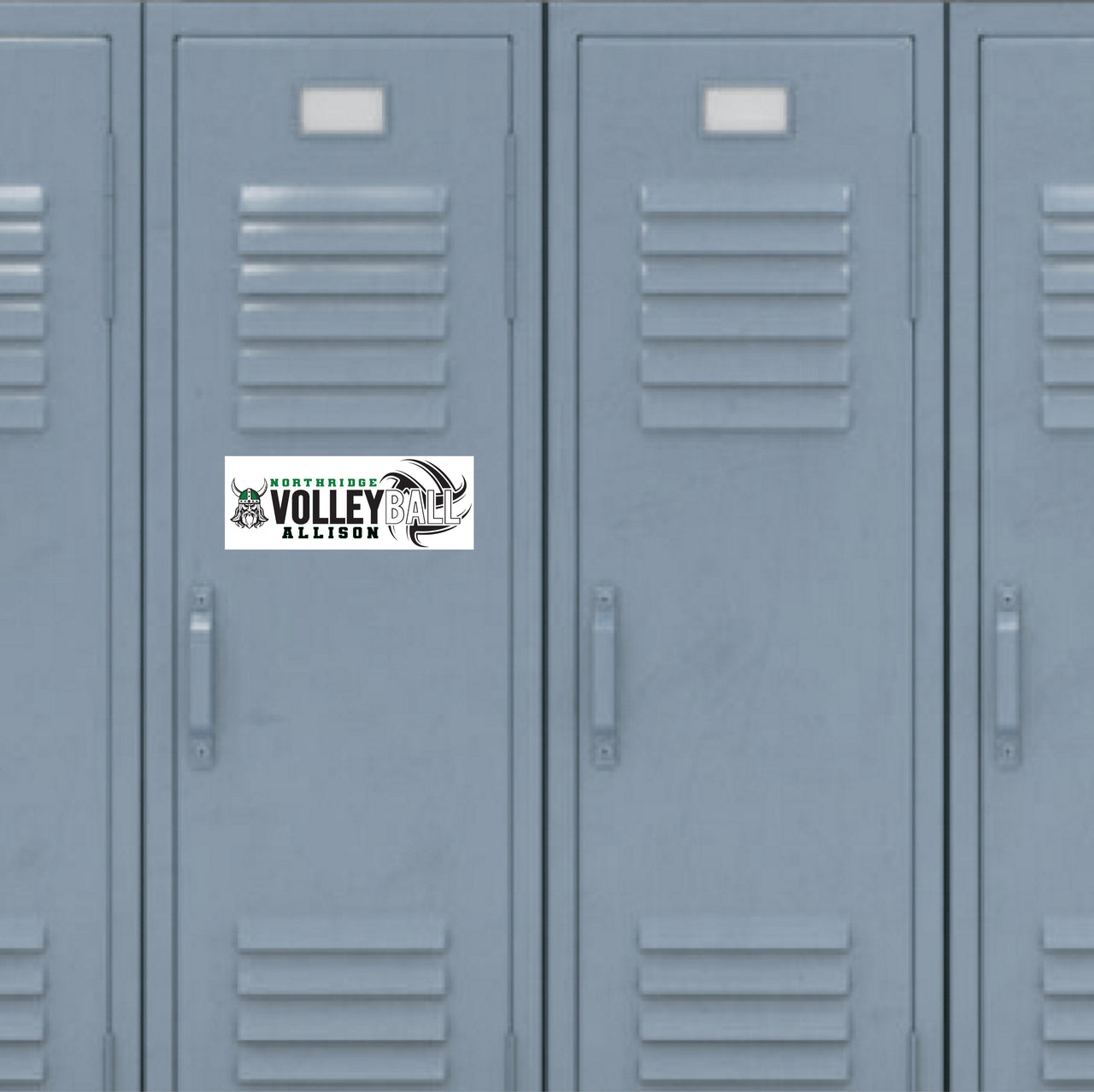 Northridge Volleyball Locker/Fridge Magnet