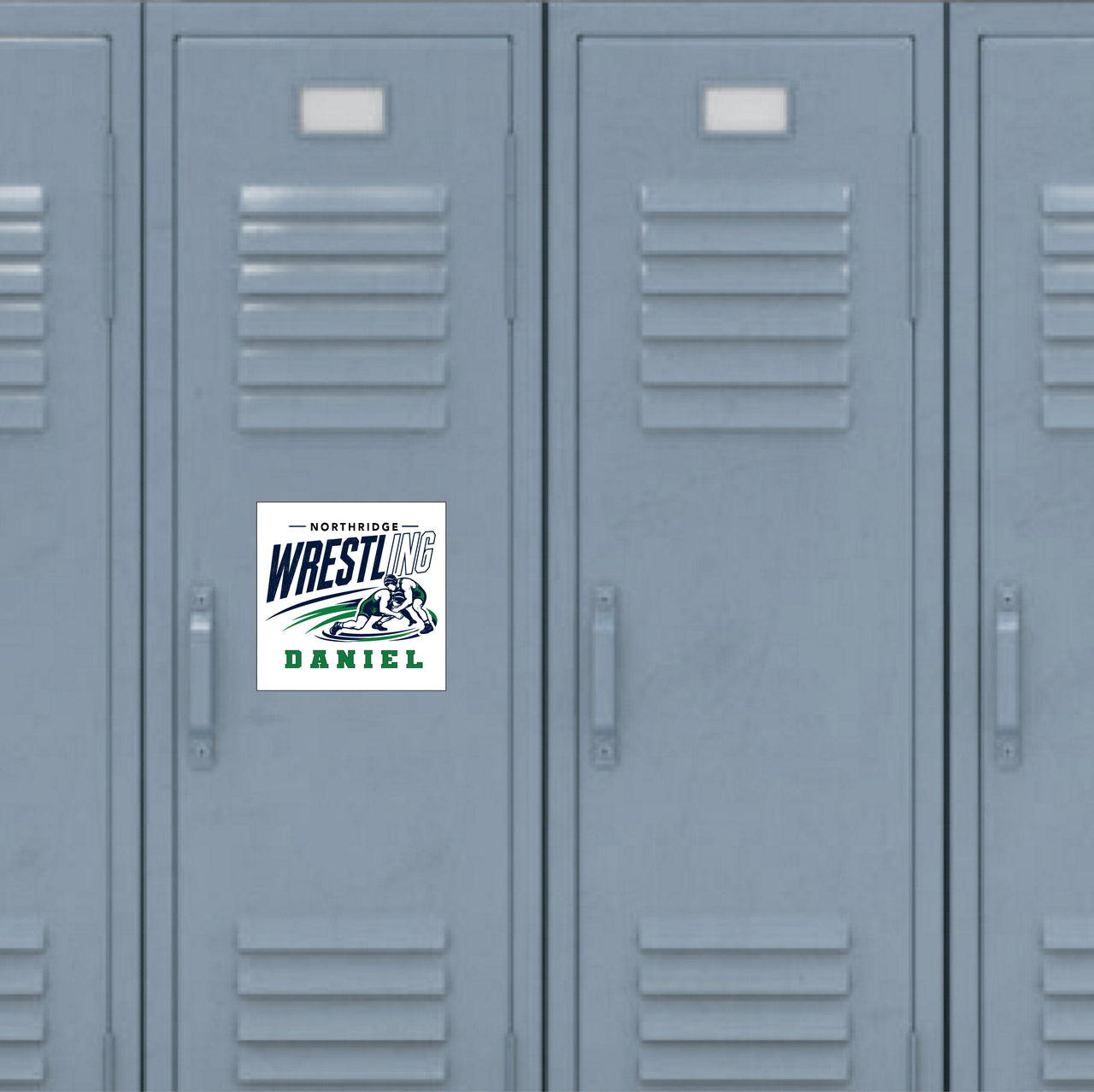 Northridge Wrestling Locker/Fridge Magnet